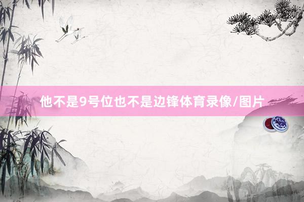 他不是9号位也不是边锋体育录像/图片
